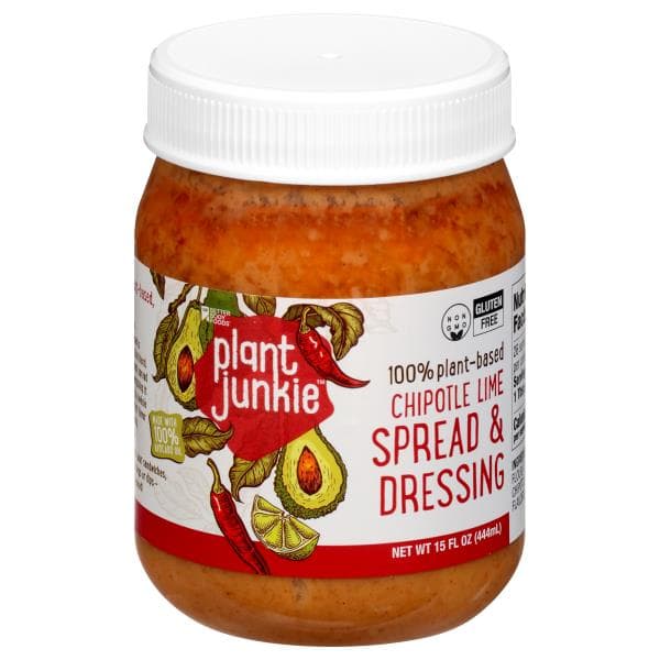 Plant Junkie Spread & Dressing, Chipotle Lime