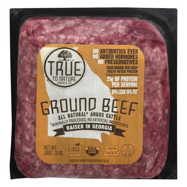 True To Nature Beef, Ground