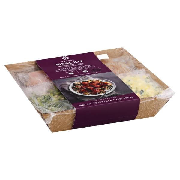 Aprons Harissa Chicken Meal Kit, Serves 2, Located In Meat Department