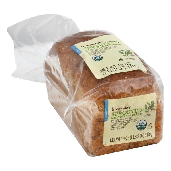Greenwise Organic Sprouted Multigrain Bread