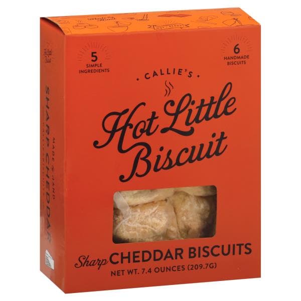 Callies Biscuit, Sharp Cheddar, Hot Little
