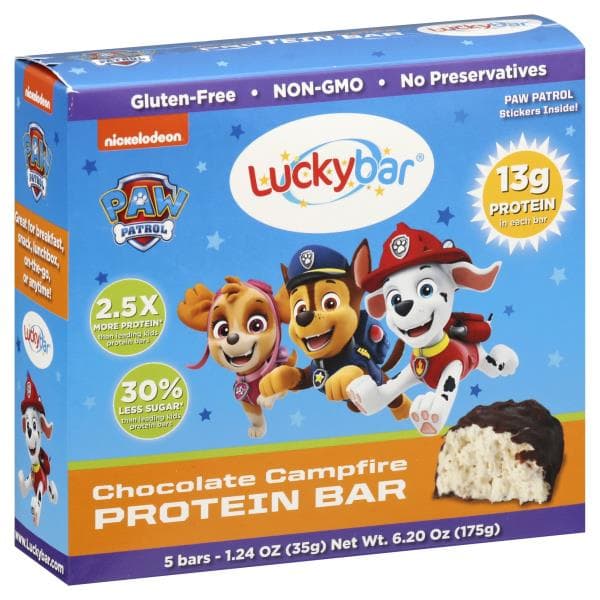 Luckybar Protein Bar, Chocolate Campfire
