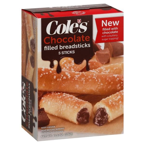 Cole'S Filled Breadsticks, Chocolate