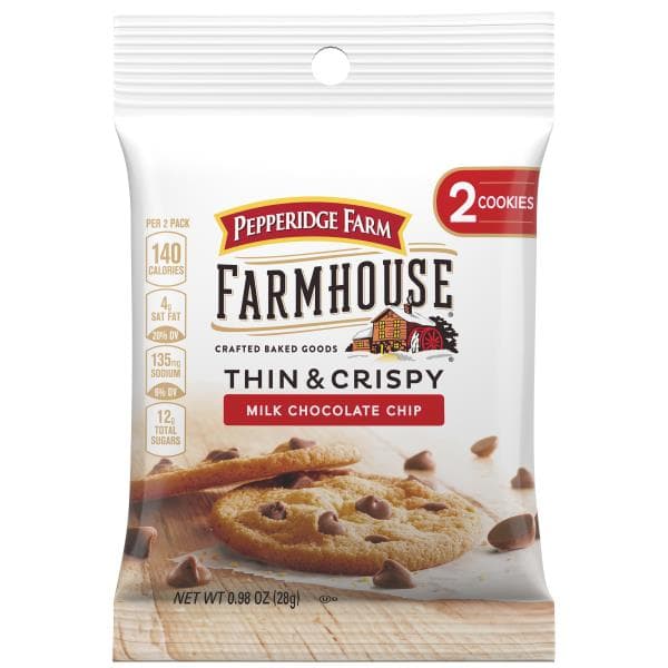Farmhouse Cookies, Milk Chocolate Chip, Thin & Crispy