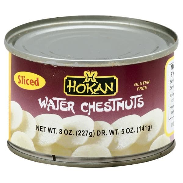 Hokan Water Chestnuts, Sliced