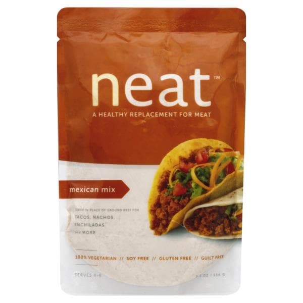Neat Replacement For Meat, Healthy, Mexican Mix