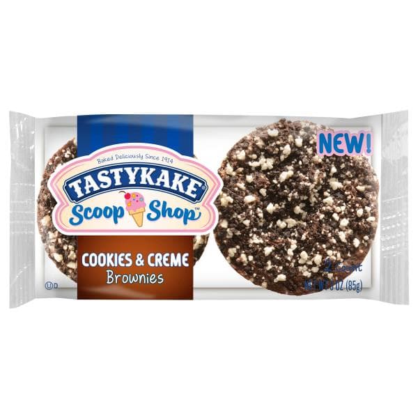 Tastykake Scoop Shop Brownies, Cookies & Creme