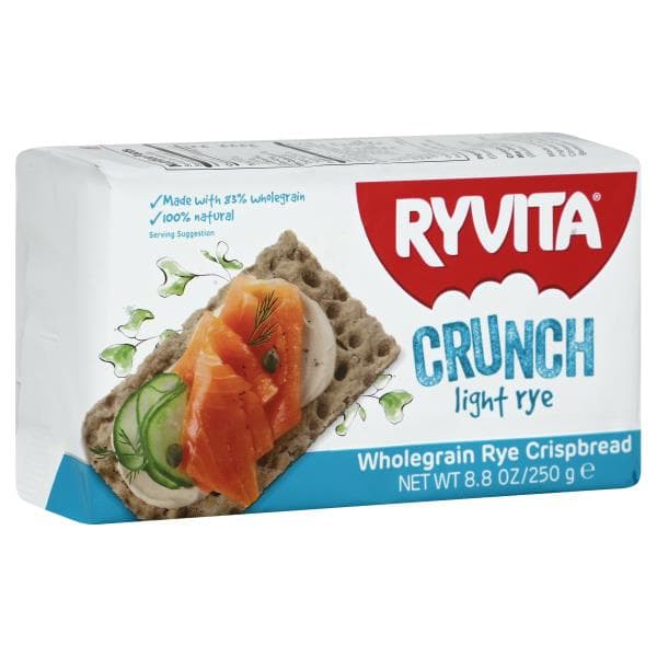 Ryvita Crispbread, Wholegrain, Light Rye