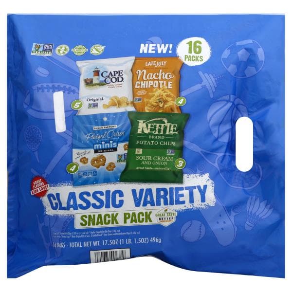 Cape Cod Snack Pack, Classic Variety