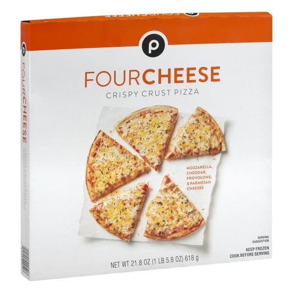 Publix Pizza, Four Cheese, Crispy Crust