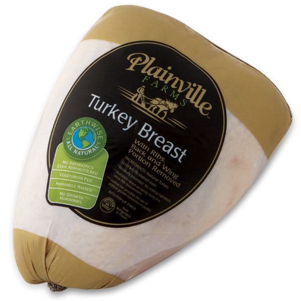 Plainville Bone In Half Turkey Breast, Raised Without Antibiotics