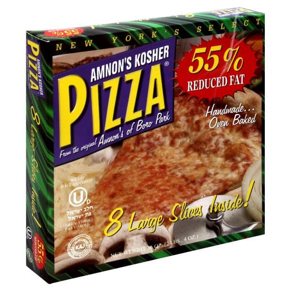 Amnons Kosher Pizza, 55% Reduced Fat