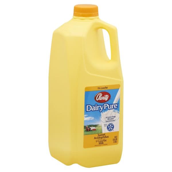 Purity Dairy Pure Milk, Lowfat, 1% Milkfat, Sweet Acidophilus