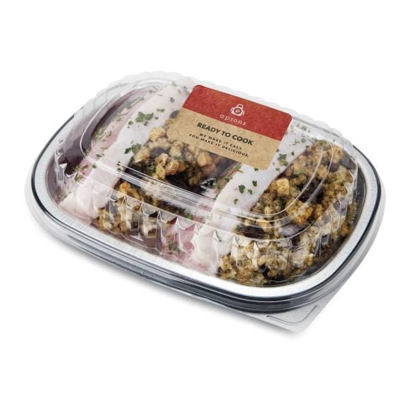 Aprons Boneless Pork Chops, Stuffed With Apples And Raisins Prepared Fresh In-Store