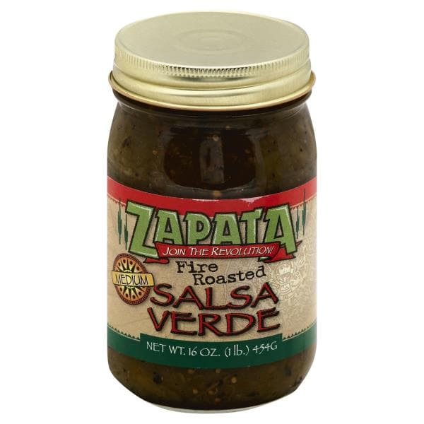 Zapata Salsa Verde, Fire Roasted, Medium