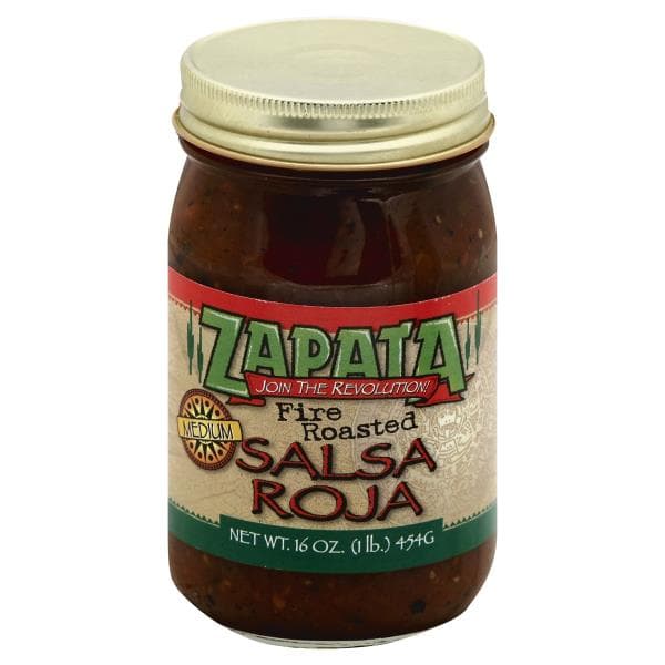 Zapata Salsa Roja, Fire Roasted, Medium