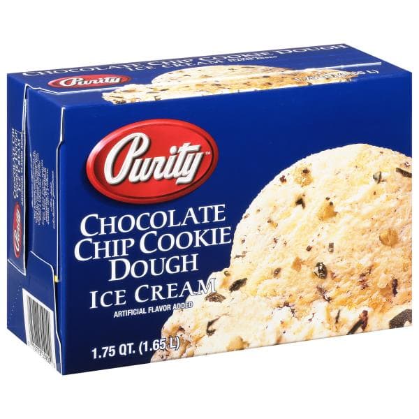 Purity Ice Cream, Chocolate Chip Cookie Dough