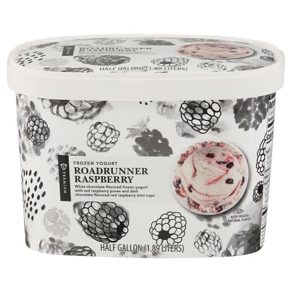 Publix Premium  Yogurt, Roadrunner Raspberry