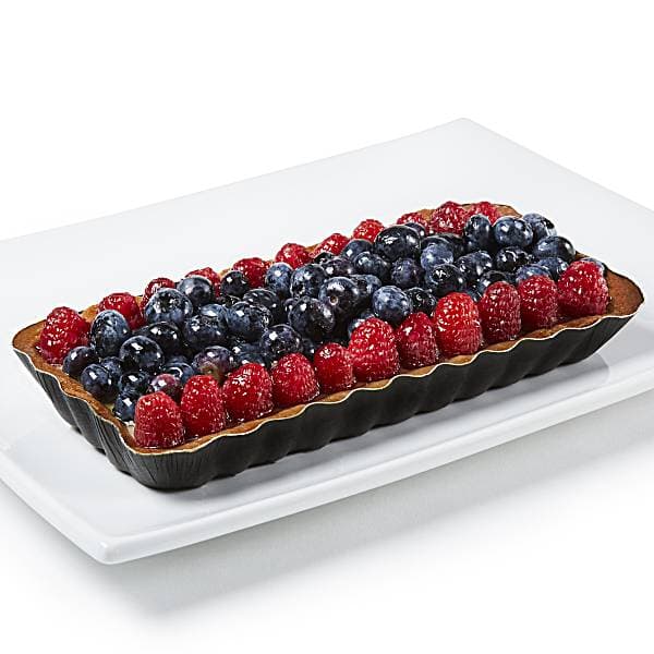 Oblong Berry European Cream Tart