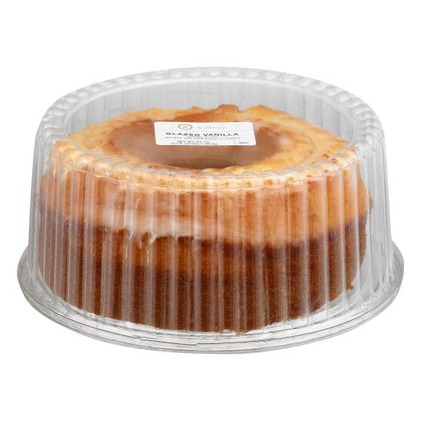 Glazed Vanilla Creme Cake