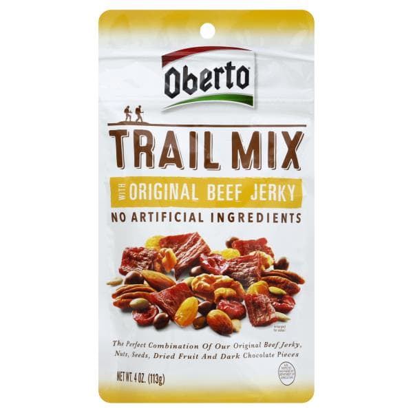 Oberto Trail Mix, With Original Beef Jerky
