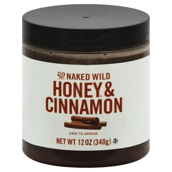 Naked Wild Honey Spread, Honey & Cinnamon