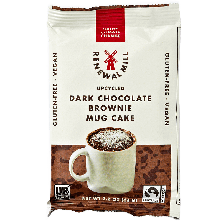 Renewal Mill Upcycled Dark Chocolate Brownie Mug Cake