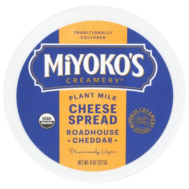 Is it Gluten Free? Miyoko's Creamery Organic Straight Up Sharp Roadhouse Chedda Vegan Cheese Spread