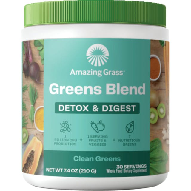 Is it Tree Nut Free? Amazing Grass Green Superfood Detox & Digest Clean Greens Whole Food Supplement