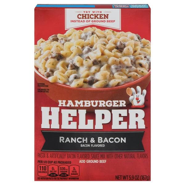 Hamburger Helper Ranch & Bacon