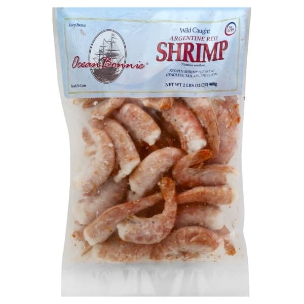 Ocean Bonnie Shrimp, Argentine Red, Size U/