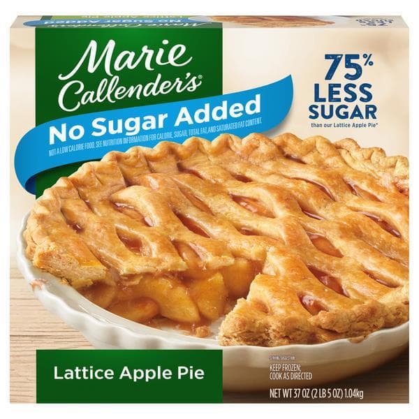 Marie Callenders No Sugar Added Lattice Apple Pie