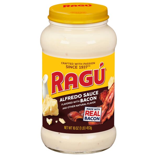 Ragu Alfredo With Bacon Sauce