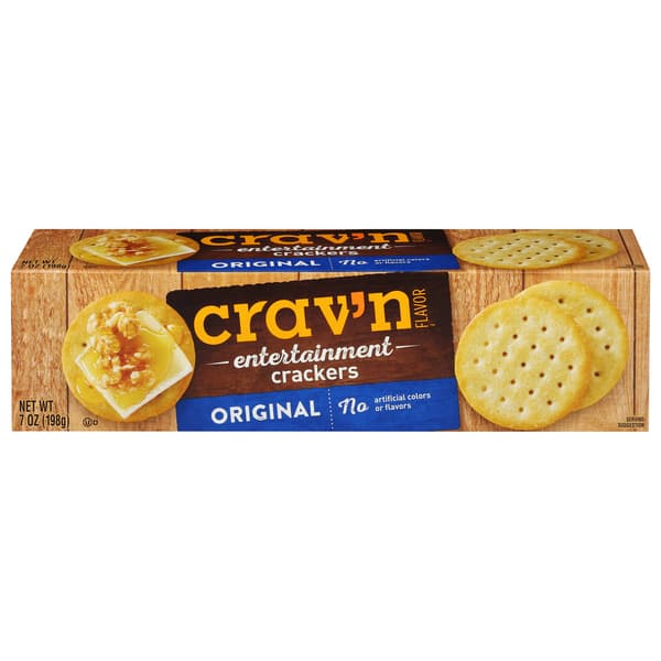 Crav'N Flavor Entertainment Original Crackers