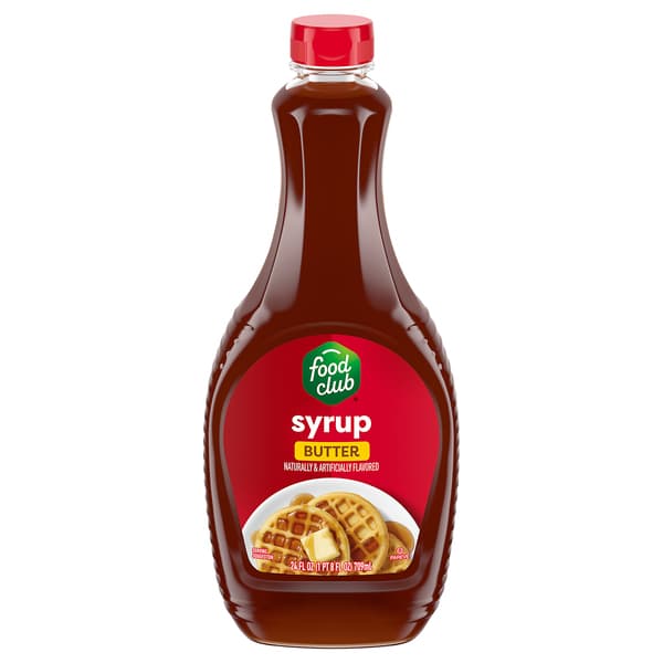 Food Club Butter Flavored Syrup