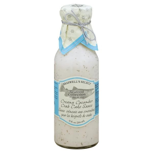 Braswells Creamy Cucumber Crab Cake Sauce