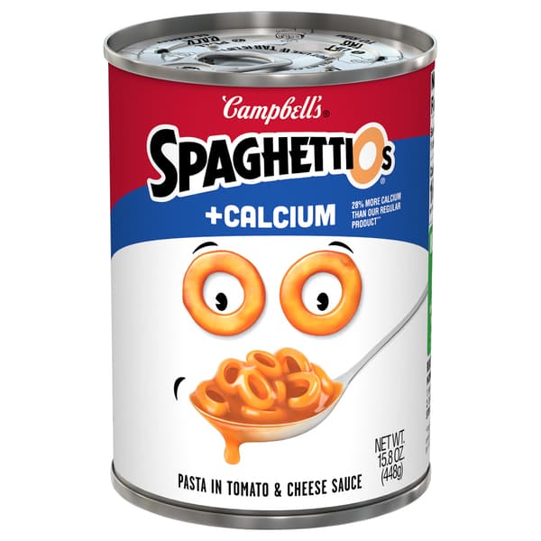 Campbells Spaghettios Plus Calcium