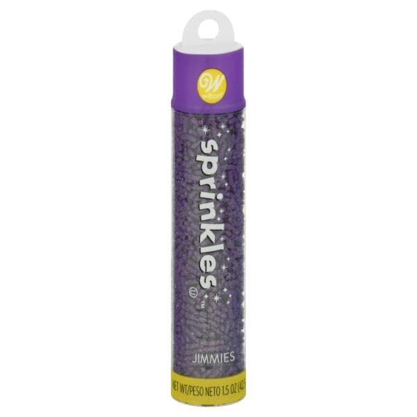 Wilton Purple Jimmies Sprinkles