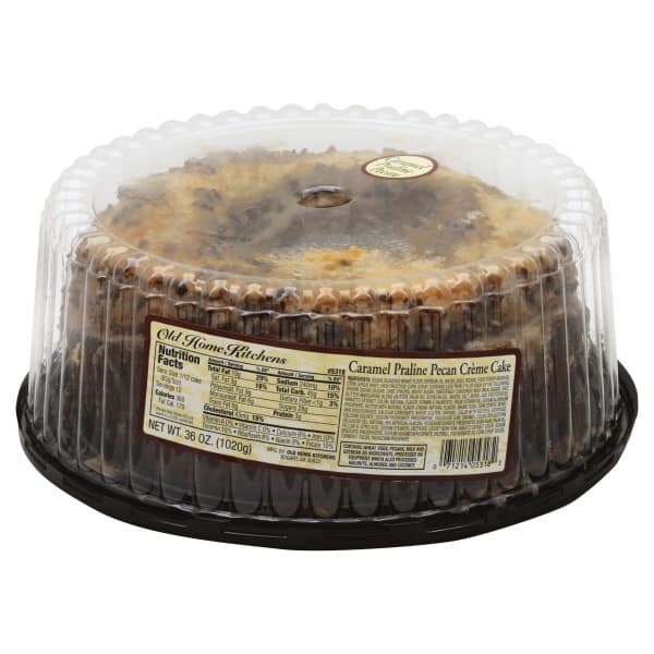 Old Home Kitchens Cake, Caramel Pecan Creme