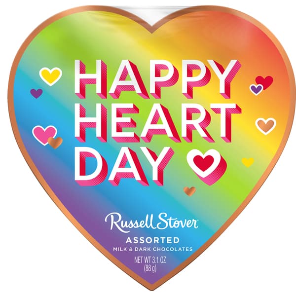 Valentine'S Russell Stover Assorted Chocolates Tween Heart (Where Available