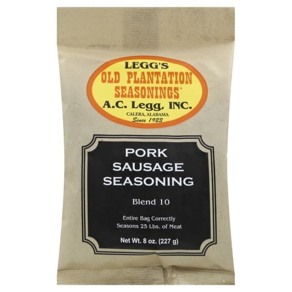 Old Plantation Sausage Seasoning