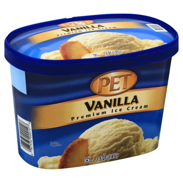 Pet Ice Cream, Premium, Vanilla