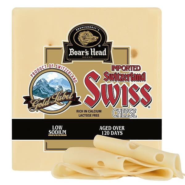 Boars Head Gold Label Imported Swiss Cheese