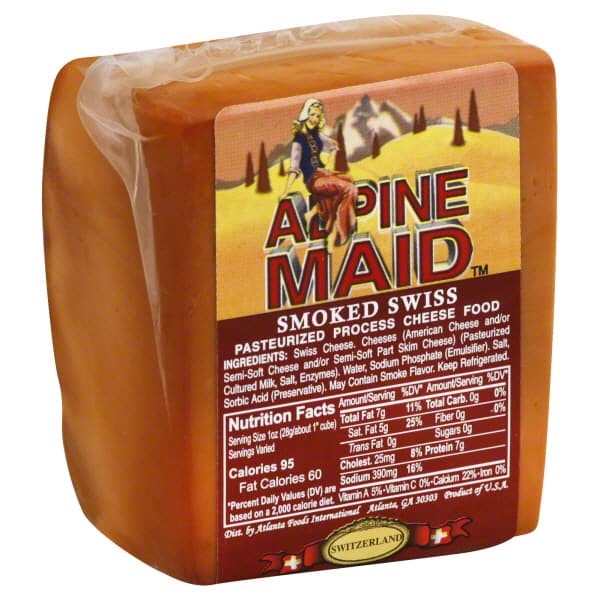 Alpine Maid Smoked Swiss Cheese