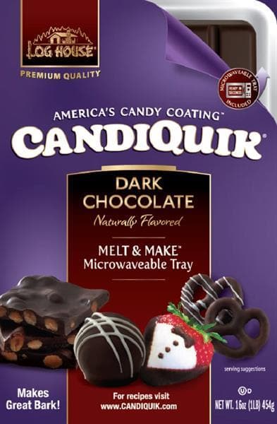 Log House Candiquik Dark Chocolate Coating