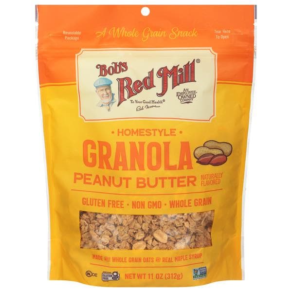 Bobs Red Mill Homestyle Peanut Butter Granola