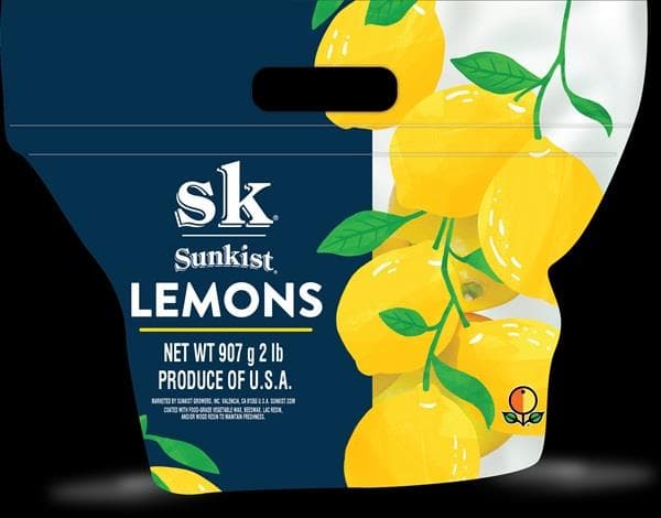 Sunkist Lemons Prepacked