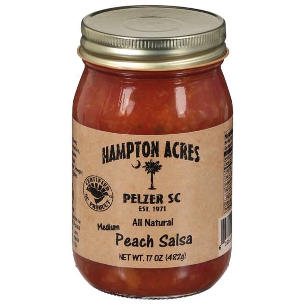 Hampton Farms Medium Peach Salsa