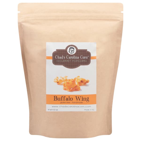 Chad'S Carolina Corn Popcorn, Gourmet, Buffalo Wing