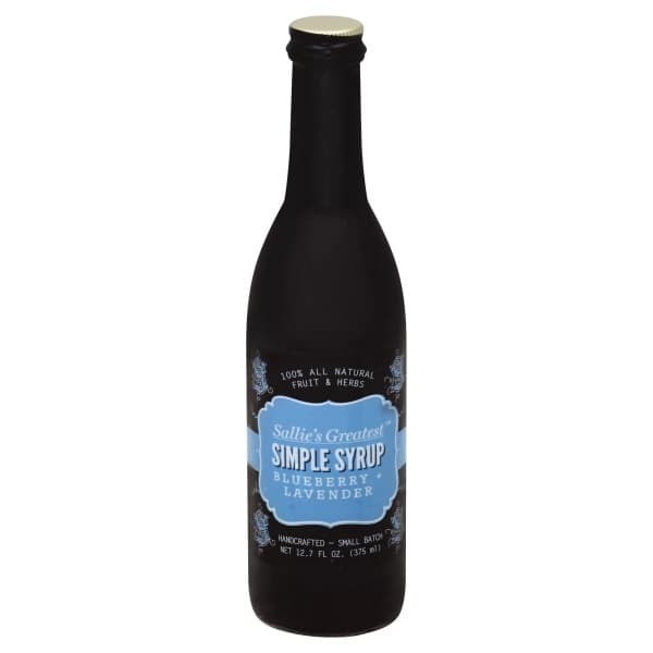 Sallies Greatest Simple Syrups Blueberry & Lavender
